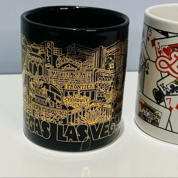 Las Vegas Vintage Cool Mugs Set Of 2 - Picture 2 of 15